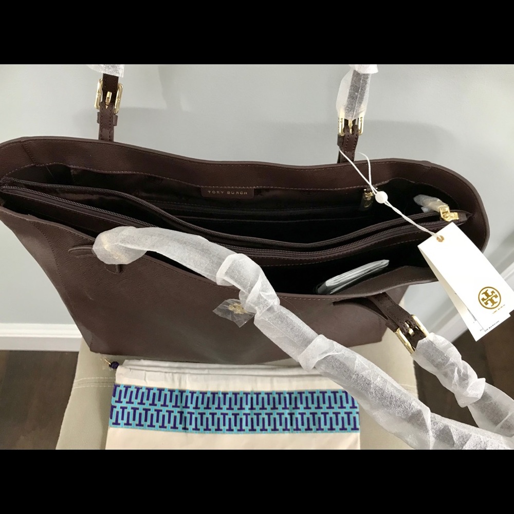 Tori Burch brown Tote